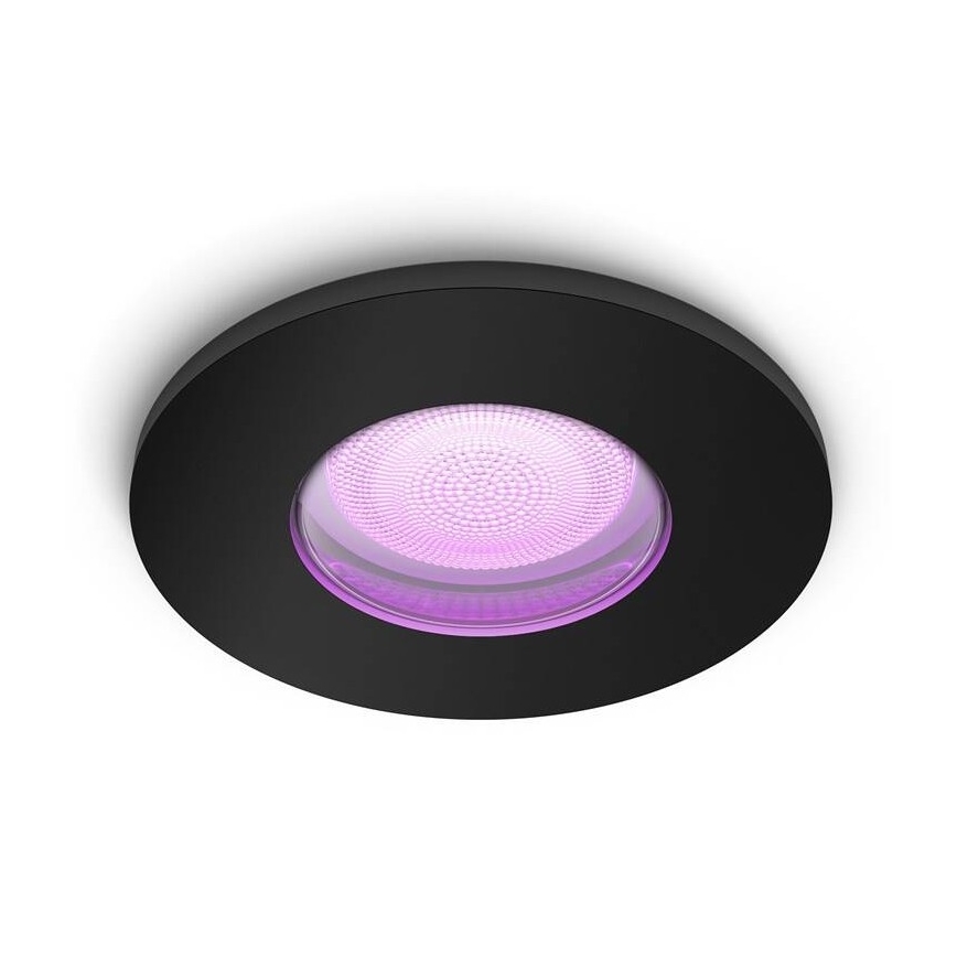 Philips - LED RGBW eguliuojamas vonios įleidžiamas šviestuvas Hue XAMENTO GU10/5,7W/230V IP44 2200-6500K