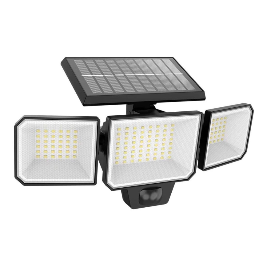 Philips -  LED Saulės siena Prožektoriaus šviestuvas su jutikliu NYSIL 3xLED/8,7W/3,7V 2000 mAh IP65