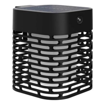 Philips - LED saulės sieninis šviestuvas su jutikliu HARA LED/3,8W/3,7V 800 mAh 2700K IP44 juodas