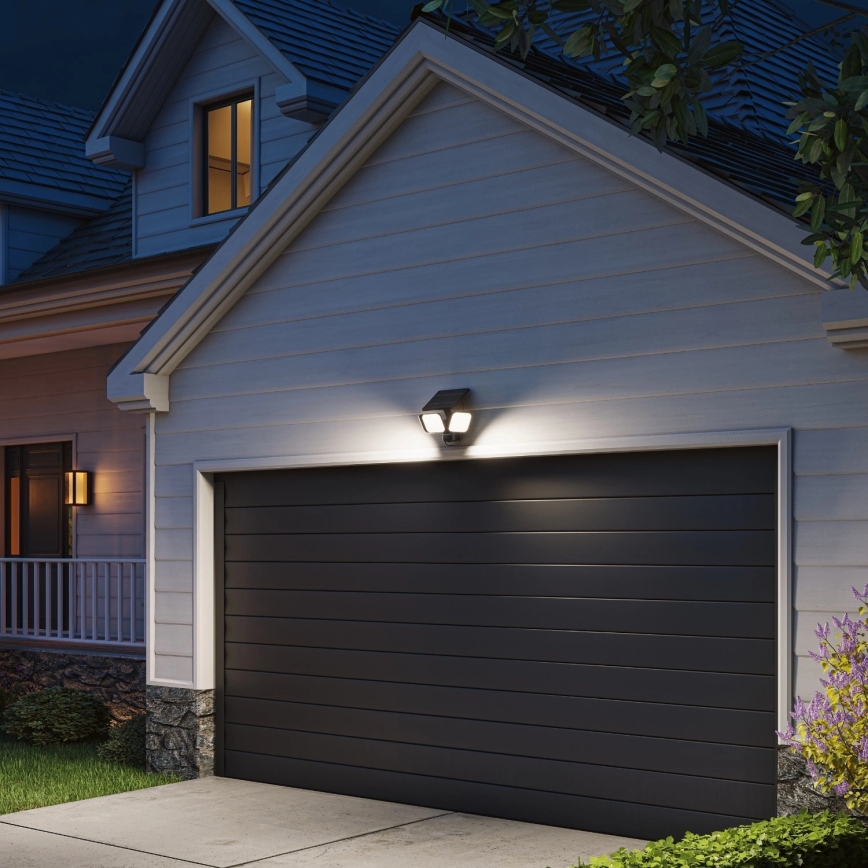 Philips - LED saulės sieninis šviestuvas su jutikliu ZYREN LED/24,5W/3,7V 2600 mAh 3000K IP65