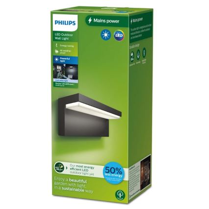 Philips - LED sieninis lauko šviestuvas BUSTAN LED/3,8W/230V 4000K IP44