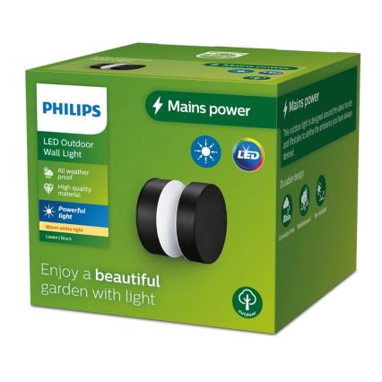 Philips - LED sieninis lauko šviestuvas LAVEN LED/6W/230V 2700K IP44