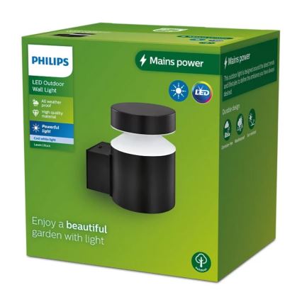 Philips - LED sieninis lauko šviestuvas LAVEN LED/6W/230V 4000K IP44