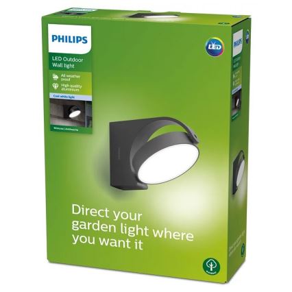 Philips - LED Sieninis lauko šviestuvas LED/7W/230V 4000K IP44