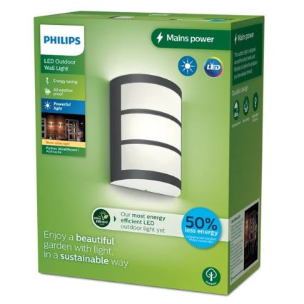 Philips - LED sieninis lauko šviestuvas PYTHON LED/3,8W/230V IP44