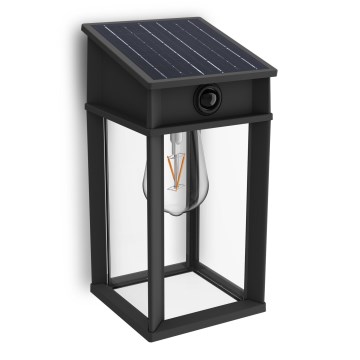 Philips - LED Sieninis saulės šviestuvas su judesio ir prieblandos jutikliu GERI LED/3,2W/3,7V 2600 mAh 2700K IP44