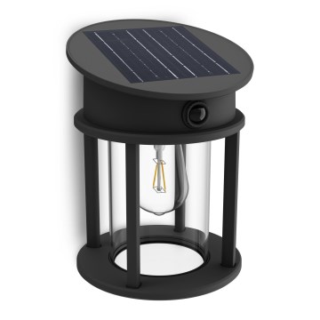 Philips - LED Sieninis saulės šviestuvas su judesio ir prieblandos jutikliu GERI LED/3,2W/3,7V 2600 mAh 4000K IP44