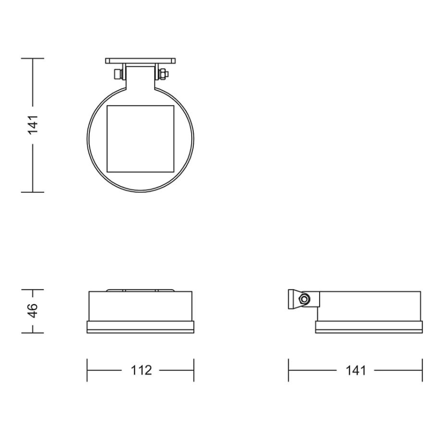 Philips - LED sieninis šviestuvas, įkraunamas saulės energija VYNCE LED/1,5W/3,7V 1500 mAh IP44