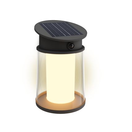 Philips - LED sieninis šviestuvas su jutikliu, įkraunamas saulės energija JUDA LED/3,2W/3,7V 2600 mAh 2700K IP44