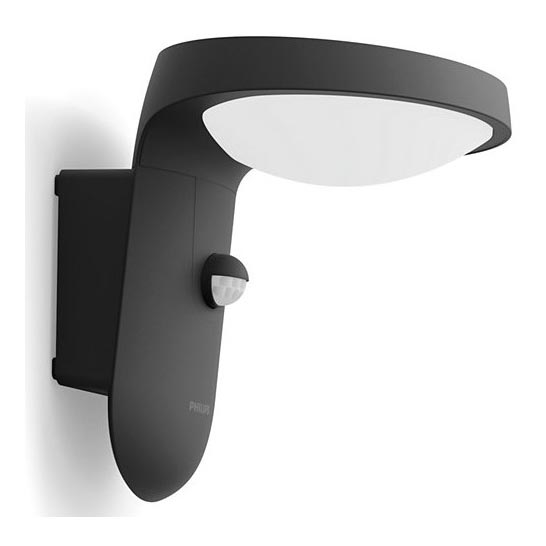 Philips - LED sieninis šviestuvas su jutikliu, įkraunamas saulės energija LED/1,2W/4V 1800 mAh 4000K IP44