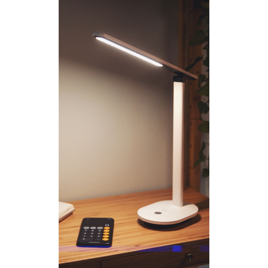 Philips - LED reguliuojama jutiklinė stalinė lempa IVORY LED/5W/5V 3000 mAh 2700/3600/5000K CRI 90