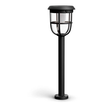 Philips - LED šviestuvas, įkraunamas saulės energija su judesio ir prieblandos jutikliu RADII LED/1,3W/3,7V 2000 mAh 3000K IP44