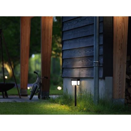 Philips - LED šviestuvas, įkraunamas saulės energija su jutikliu EZRA LED/1,8W/3,7V 2600 mAh 3000K IP44
