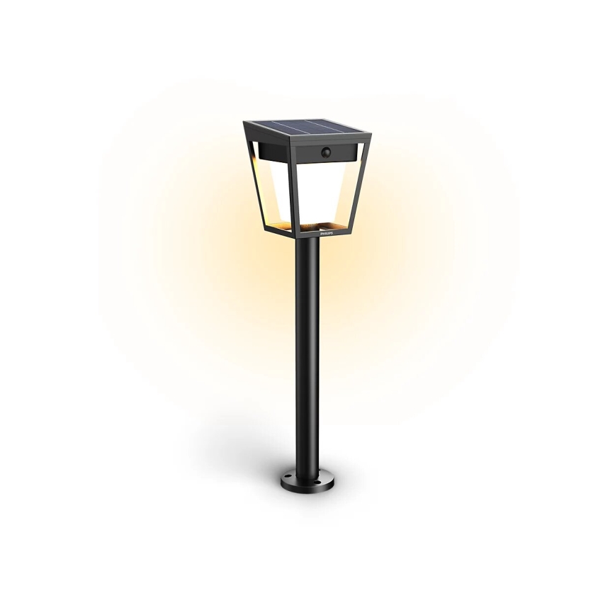 Philips - LED šviestuvas, įkraunamas saulės energija su jutikliu NISSA LED/1,8W/3,7V 2600 mAh 3000K IP44