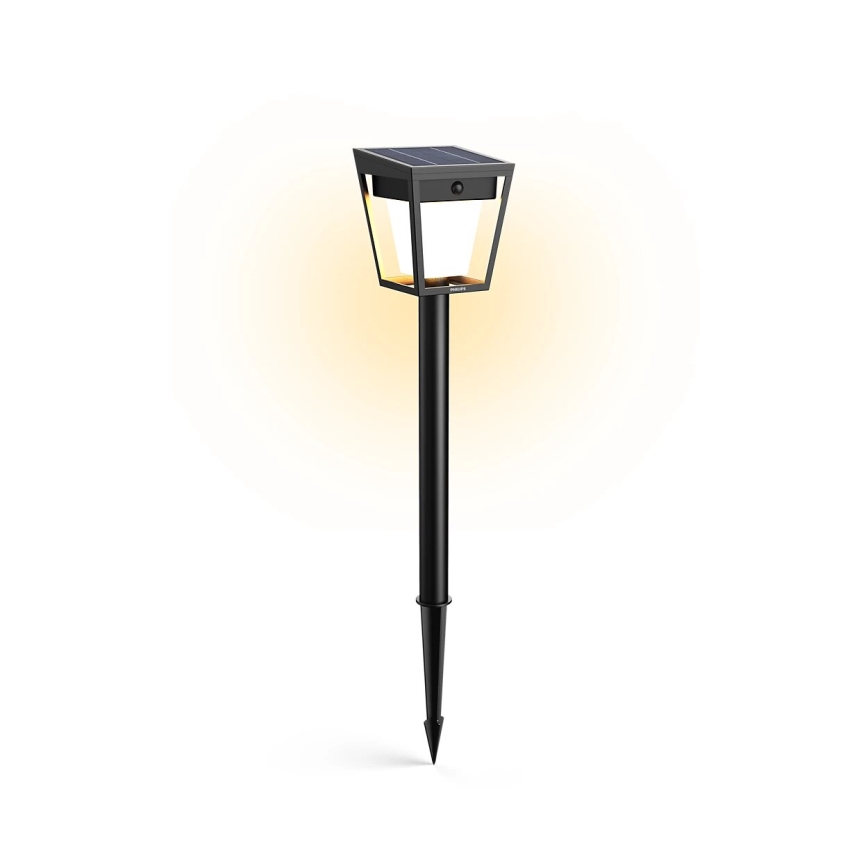 Philips - LED šviestuvas, įkraunamas saulės energija su jutikliu NISSA LED/1,8W/3,7V 2600 mAh 3000K IP44