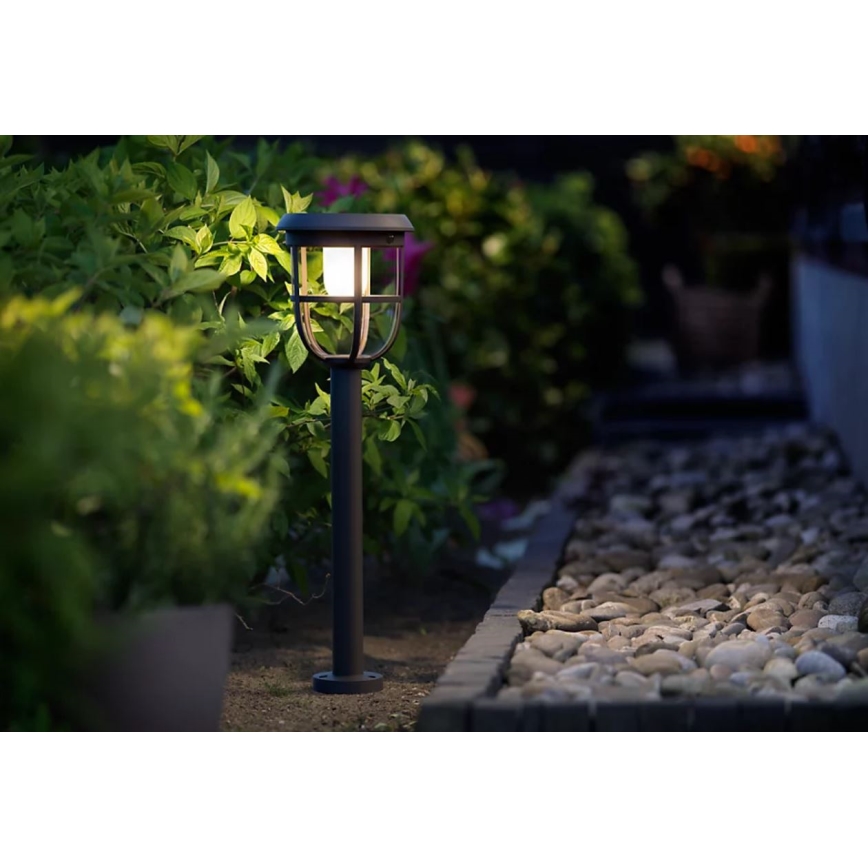 Philips - LED šviestuvas, įkraunamas saulės energija su jutikliu RADII LED/1,3W/3,7V 2000 mAh 3000K IP44