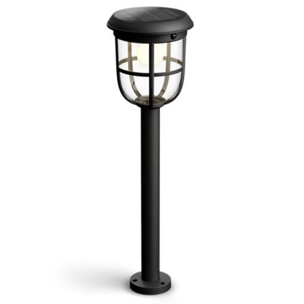Philips - LED šviestuvas, įkraunamas saulės energija su jutikliu RADII LED/1,3W/3,7V 2000 mAh 3000K IP44