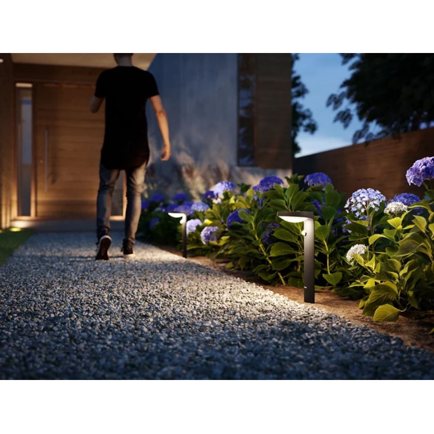 Philips - LED šviestuvas, įkraunamas saulės energija su jutikliu LED/1,2W/4V 1800 mAh 3000K IP44