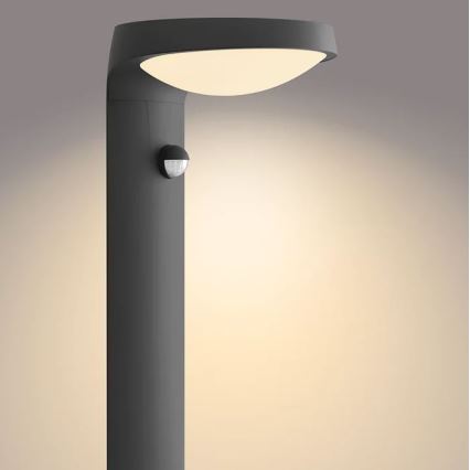 Philips - LED šviestuvas, įkraunamas saulės energija su jutikliu LED/1,2W/4V 1800 mAh 3000K IP44
