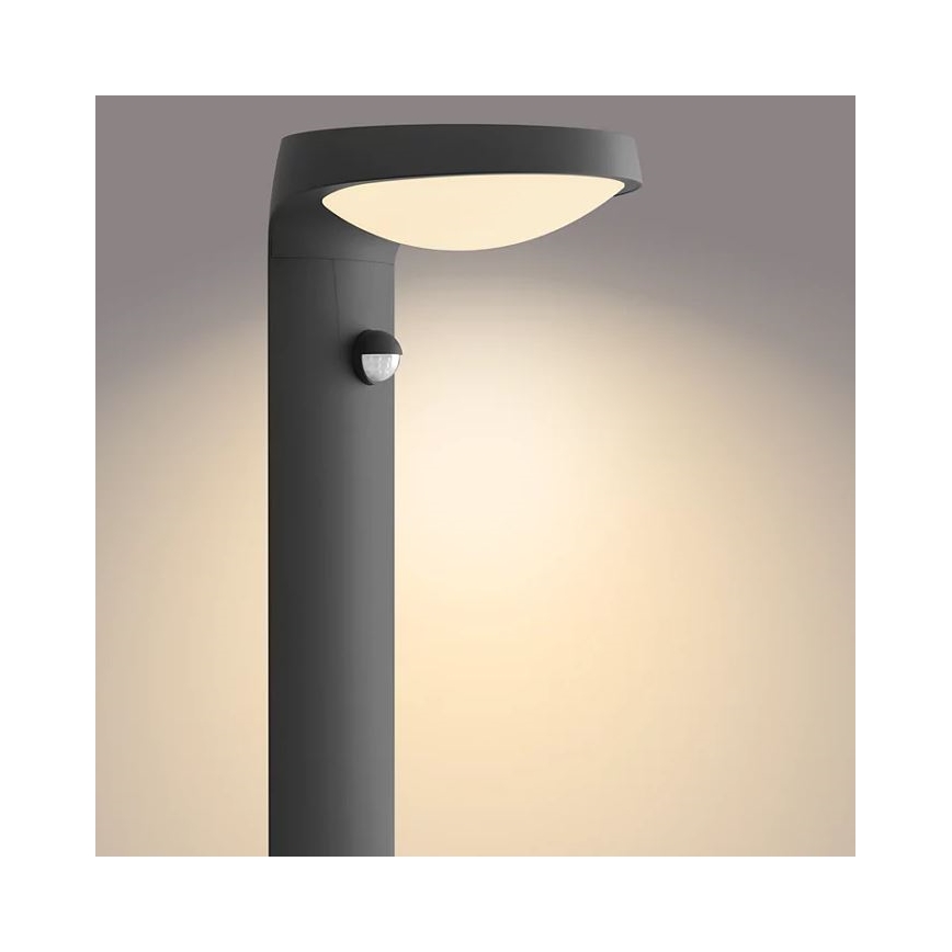 Philips - LED šviestuvas, įkraunamas saulės energija su jutikliu LED/1,2W/4V 1800 mAh 3000K IP44