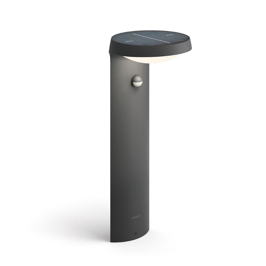Philips - LED šviestuvas, įkraunamas saulės energija su jutikliu LED/1,2W/4V 1800 mAh 3000K IP44