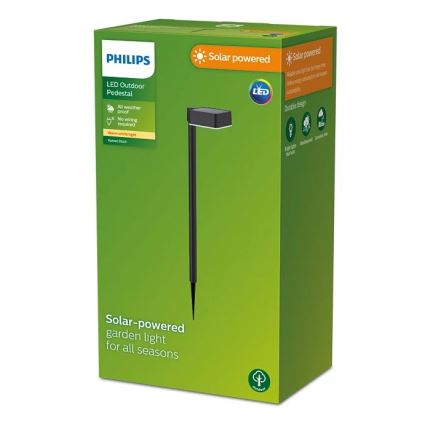 Philips - LED šviestuvas, įkraunamas saulės energija VYNCE LED/1,5W/3,7V 1500 mAh IP44