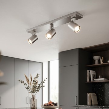 Philips - LED taškinis šviestuvas matinio chromo 3xGU10/20W/230V