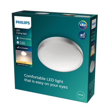 Philips - LED Vonios lubinis šviestuvas BALANCE LED/17W/230V IP44