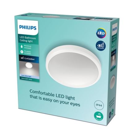 Philips - LED Vonios lubinis šviestuvas LED/17W/230V 4000K IP44