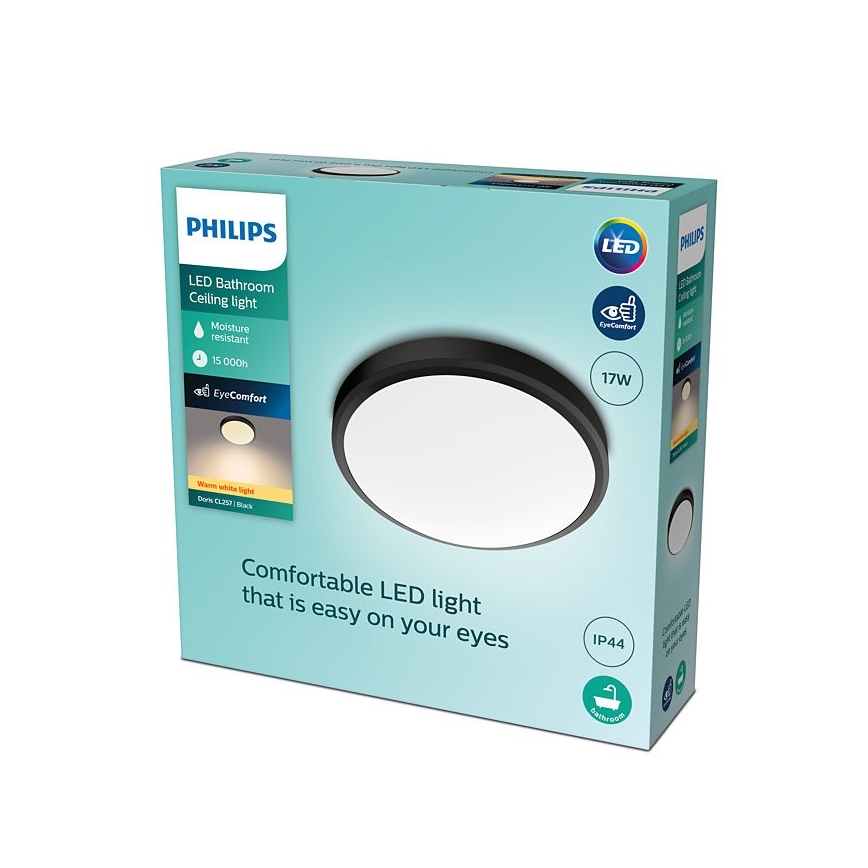 Philips - LED Vonios lubinis šviestuvas LED/17W/230V IP44