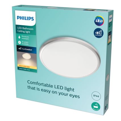 Philips - LED Vonios lubinis šviestuvas LED/17W/230V IP44