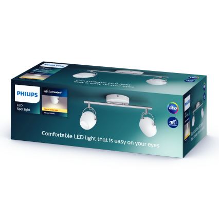 Philips Lirio 57032/31/P0 - LED akcentinis šviestuvas PLANET 2xLED/4,2W/230V