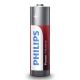 Philips LR6P12W/10 - 12 vnt šarminės baterijos  AA POWER ALKALINE 1,5V