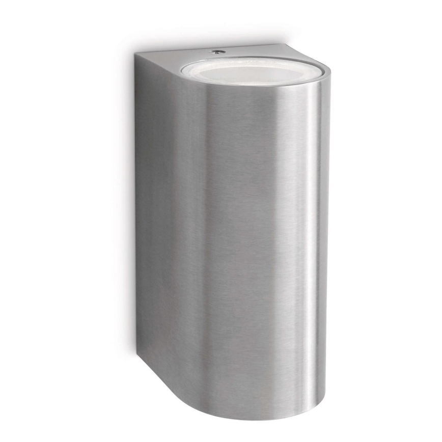 Philips Massive 17102/47/10 - Lauko sieninis šviestuvas NANTES 2xGU10/35W/230V IP44