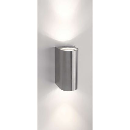 Philips Massive 17102/47/10 - Lauko sieninis šviestuvas NANTES 2xGU10/35W/230V IP44
