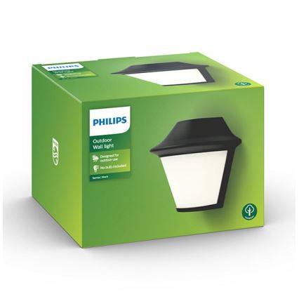 Philips Massive  - Lauko sieninis šviestuvas 1xE27/42W/230V IP44