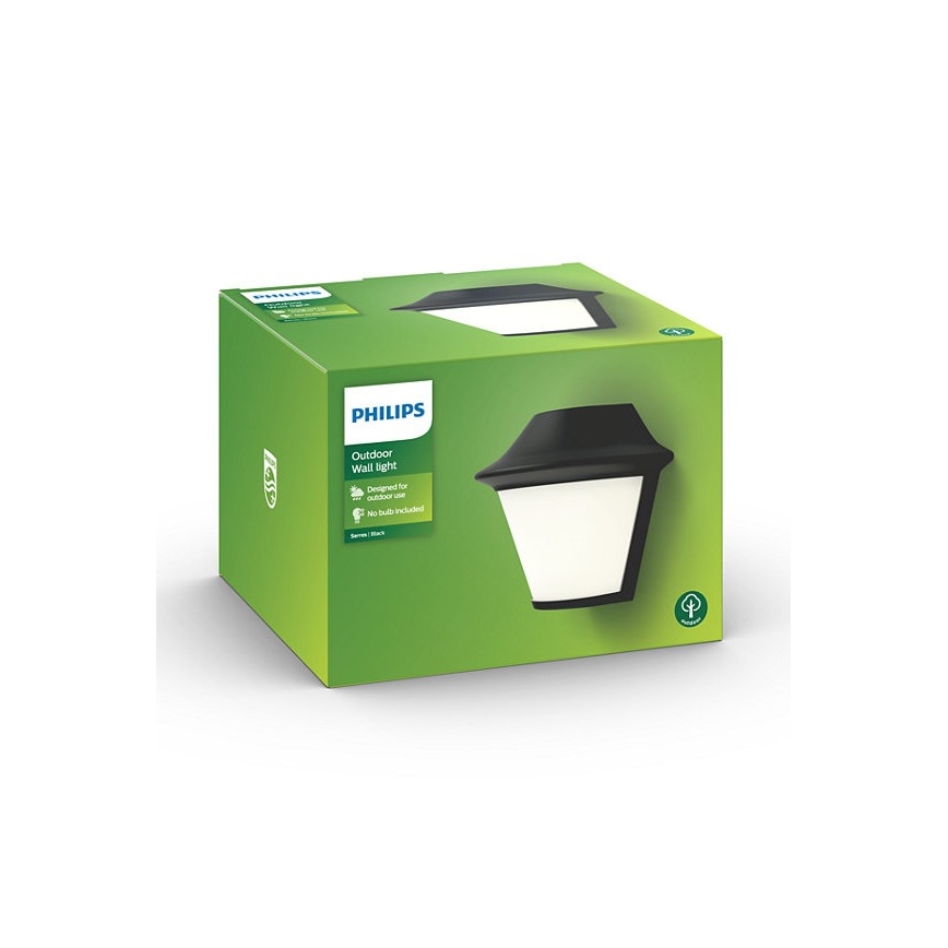 Philips Massive  - Lauko sieninis šviestuvas 1xE27/42W/230V IP44