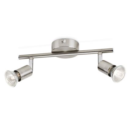 Philips Massive - LED taškinis šviestuvas 2xGU10/50W/230V