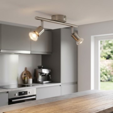Philips Massive - LED taškinis šviestuvas 2xGU10/50W/230V