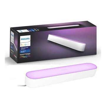 Philips - Prailgintuvo rinkinys LED RGB Pritemdomas stalinis šviestuvas Hue PLAY LED/6W/230V juoda