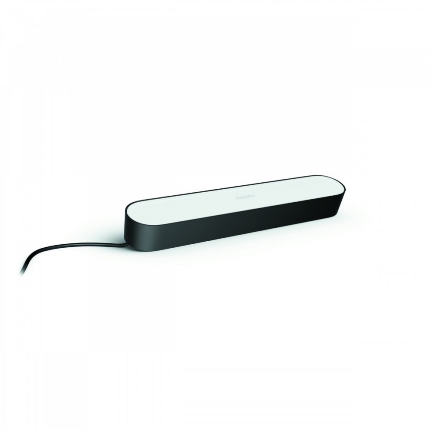 Philips - Prailgintuvo rinkinys LED RGB Pritemdomas stalinis šviestuvas Hue PLAY LED/6W/230V juoda