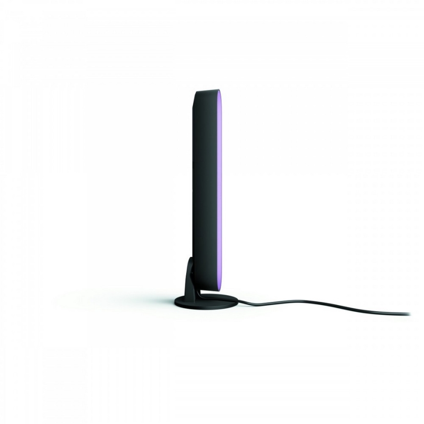 Philips - Prailgintuvo rinkinys LED RGB Pritemdomas stalinis šviestuvas Hue PLAY LED/6W/230V juoda