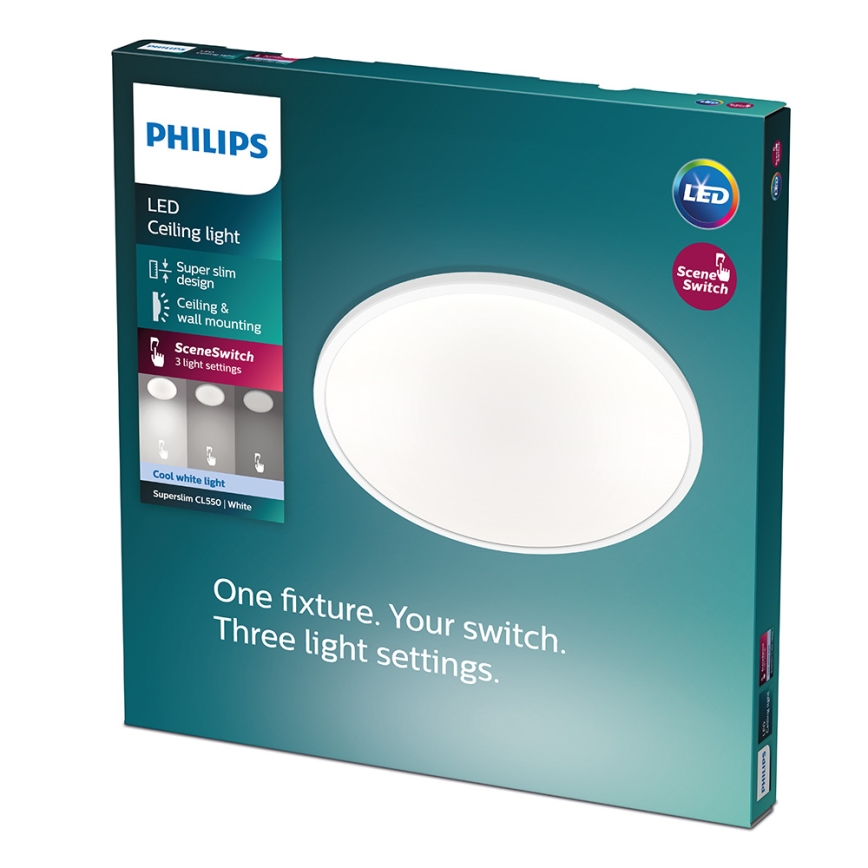 Philips - Dimeriuojamas LED lubinis šviestuvas LED/18W/230V 4000K