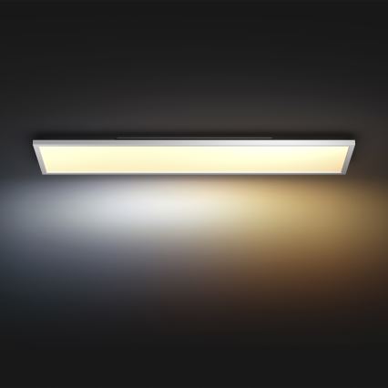 Philips - Pritemdomas LED lubinis šviestuvas Hue AURELLE LED/39W/230V 2200-6500K 120x30 cm balta