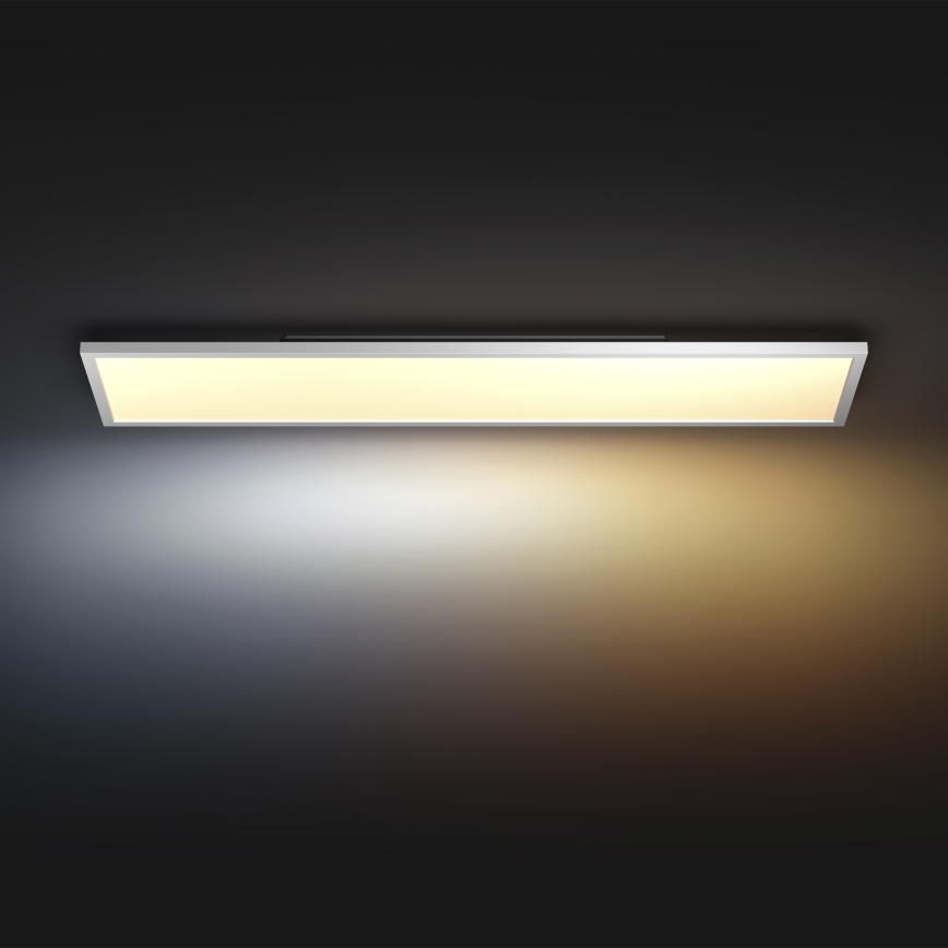 Philips - Pritemdomas LED lubinis šviestuvas Hue AURELLE LED/39W/230V 2200-6500K 120x30 cm balta