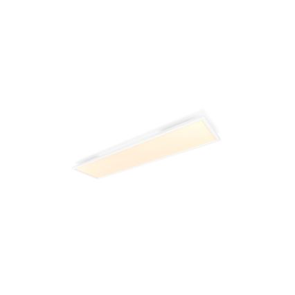 Philips - Pritemdomas LED lubinis šviestuvas Hue AURELLE LED/39W/230V 2200-6500K 120x30 cm balta