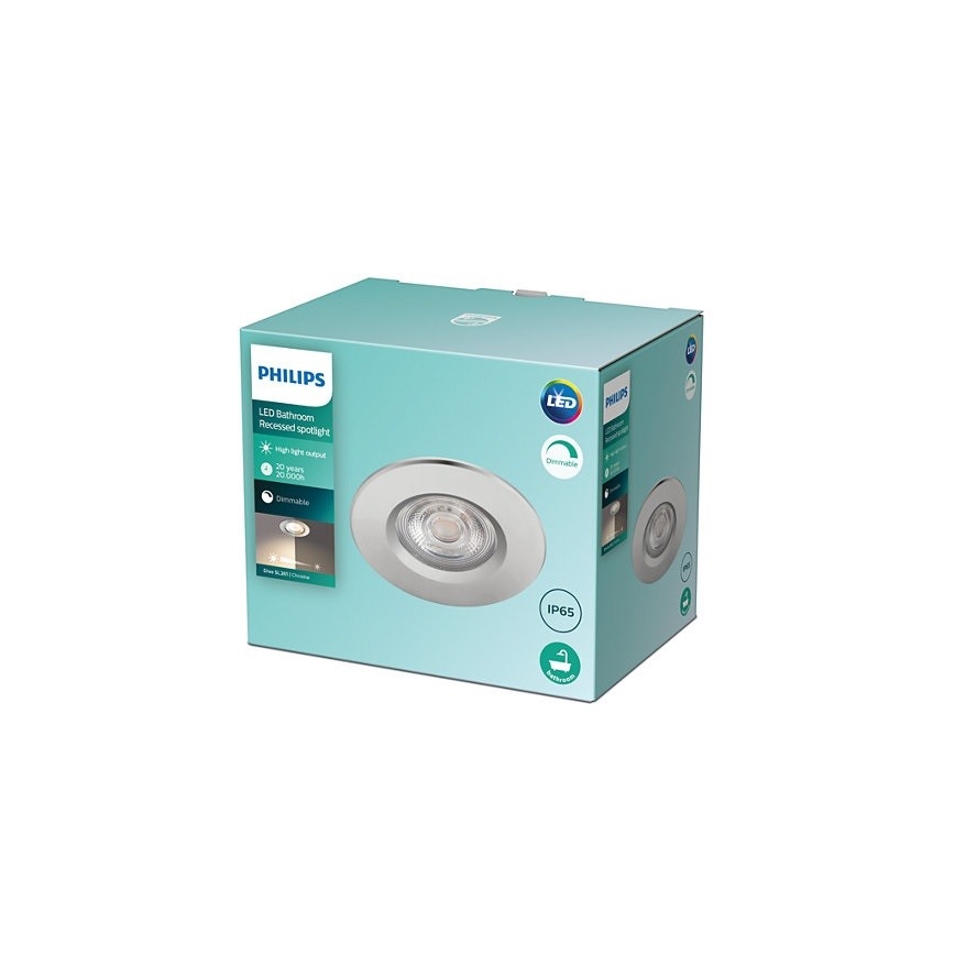 Philips - pritemdomas LED vonios įleidžiamasis šviestuvas DIVE LED/5W/230V IP65