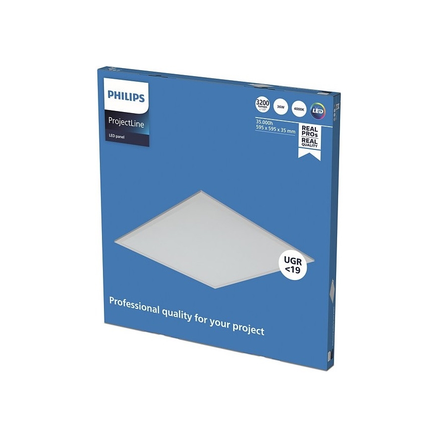 Philips - LED lubų panelė PROJECTLINE LED/36W/230V 59,5x59,5 cm