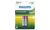 Philips R03B2A80/10 - 2 vnt įkraunamos baterijos AAA MULTILIFE NiMH/1,2V/800 mAh