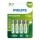 Philips R6B4B260/10 - 4 vnt. Įkraunama baterija AA NiMH/1,2V/2600 mAh